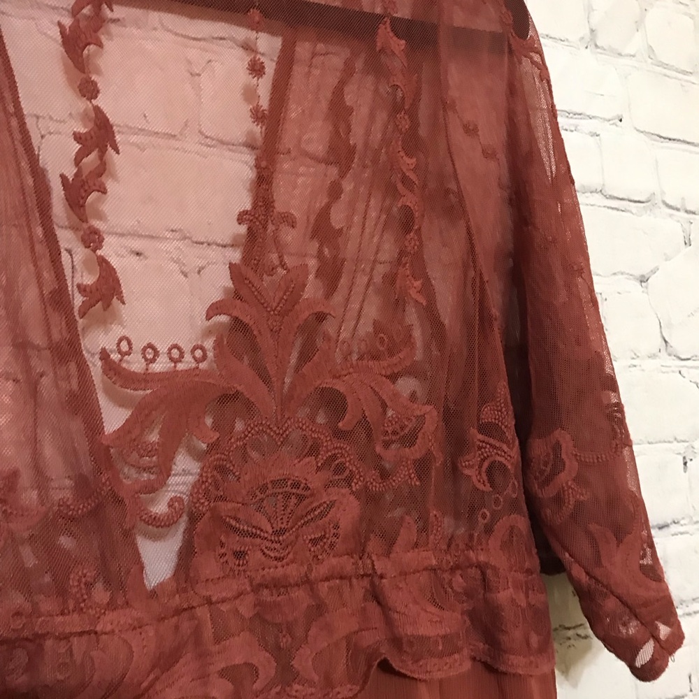 Sheer Lace Top - Picture 6 of 7